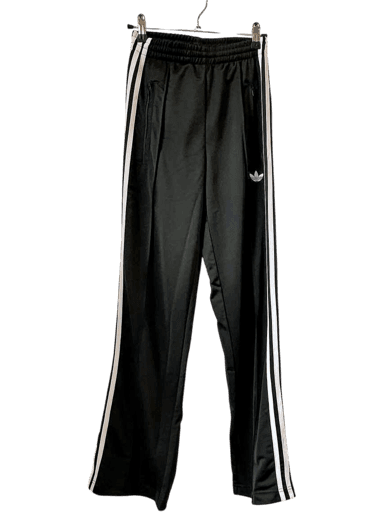 Adidas Classic 3-Stripe Black Track Pants - Size XXS