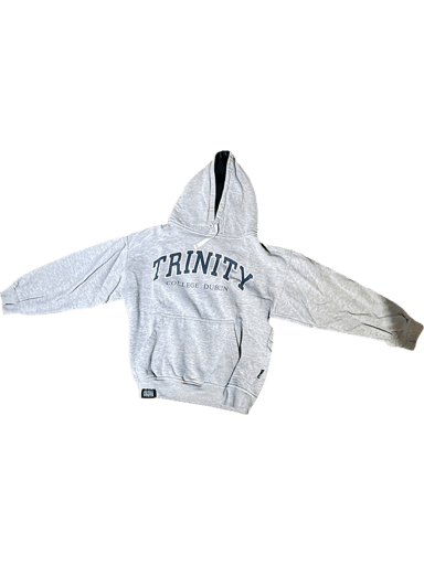 Trinity College Dublin Grey Hoodie - Size S