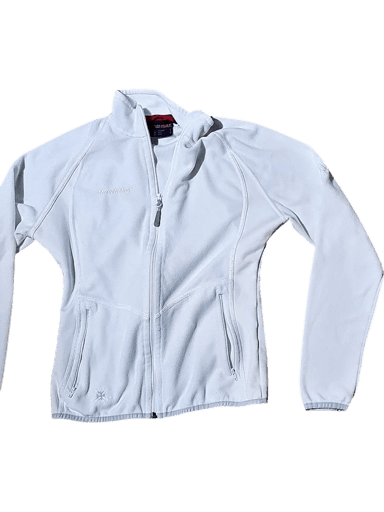 Mammut White Fleece Jacket - Women's Size S