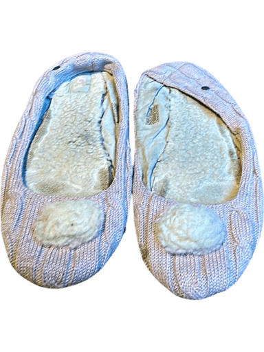 UGG Strick-Hausschuhe mit Schaffell - Größe EU 39