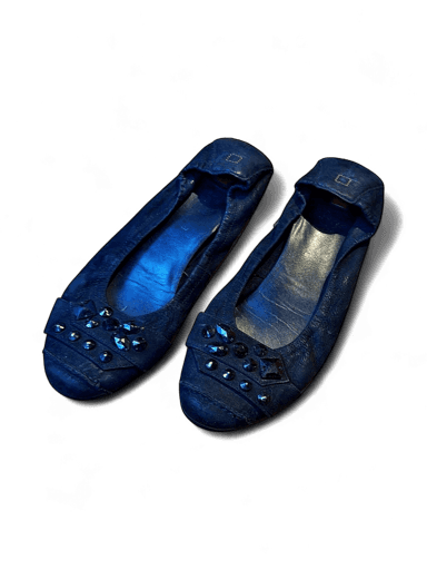 Black Flats with Embellishments