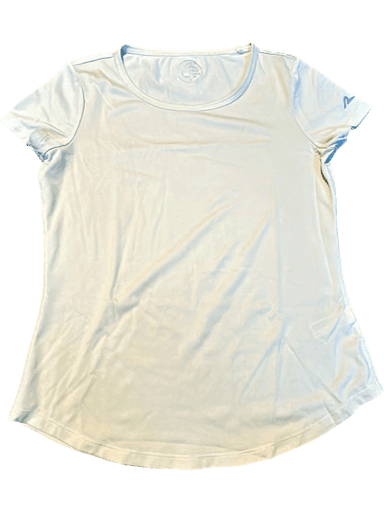 Hellgelbes Sport-T-Shirt für Damen - Quickdry Laufshirt