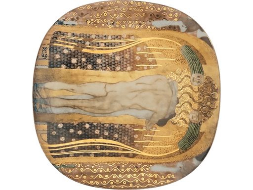 Gustav Klimt 'Der ganze Wald' Decorative Collectible Porcelain Plate