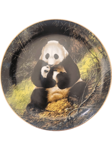 W.S. George 'The Panda' Limited Edition Collector Plate by Will Nelson