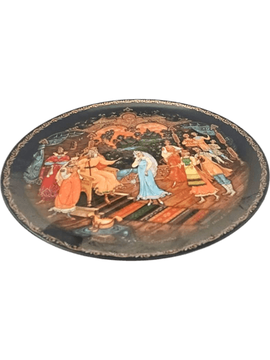 Russian Fairytale Collector Plate - Decorative Porcelain Wall Plate