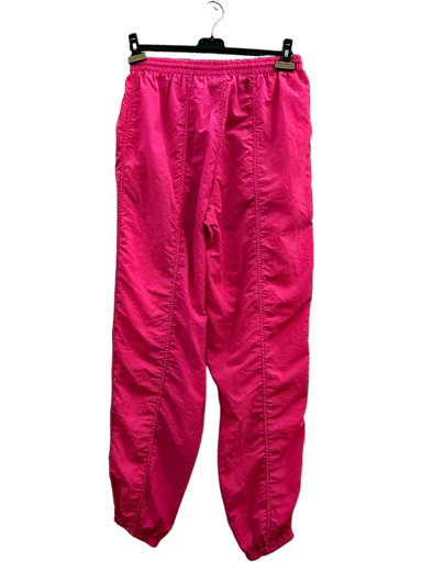 Vintage 90s Pink Nylon Track Pants by Diwa - Size S