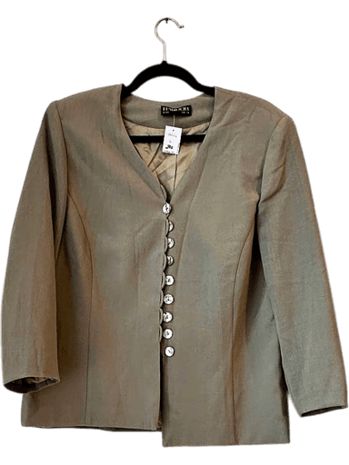 vintage HARDOB Beige Button-Front Blazer - UK 18 / D 44