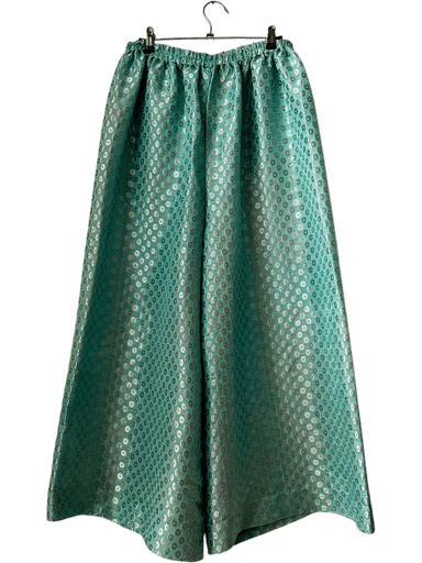 Mint Wide Leg Polka Dot Trousers vintage 90s