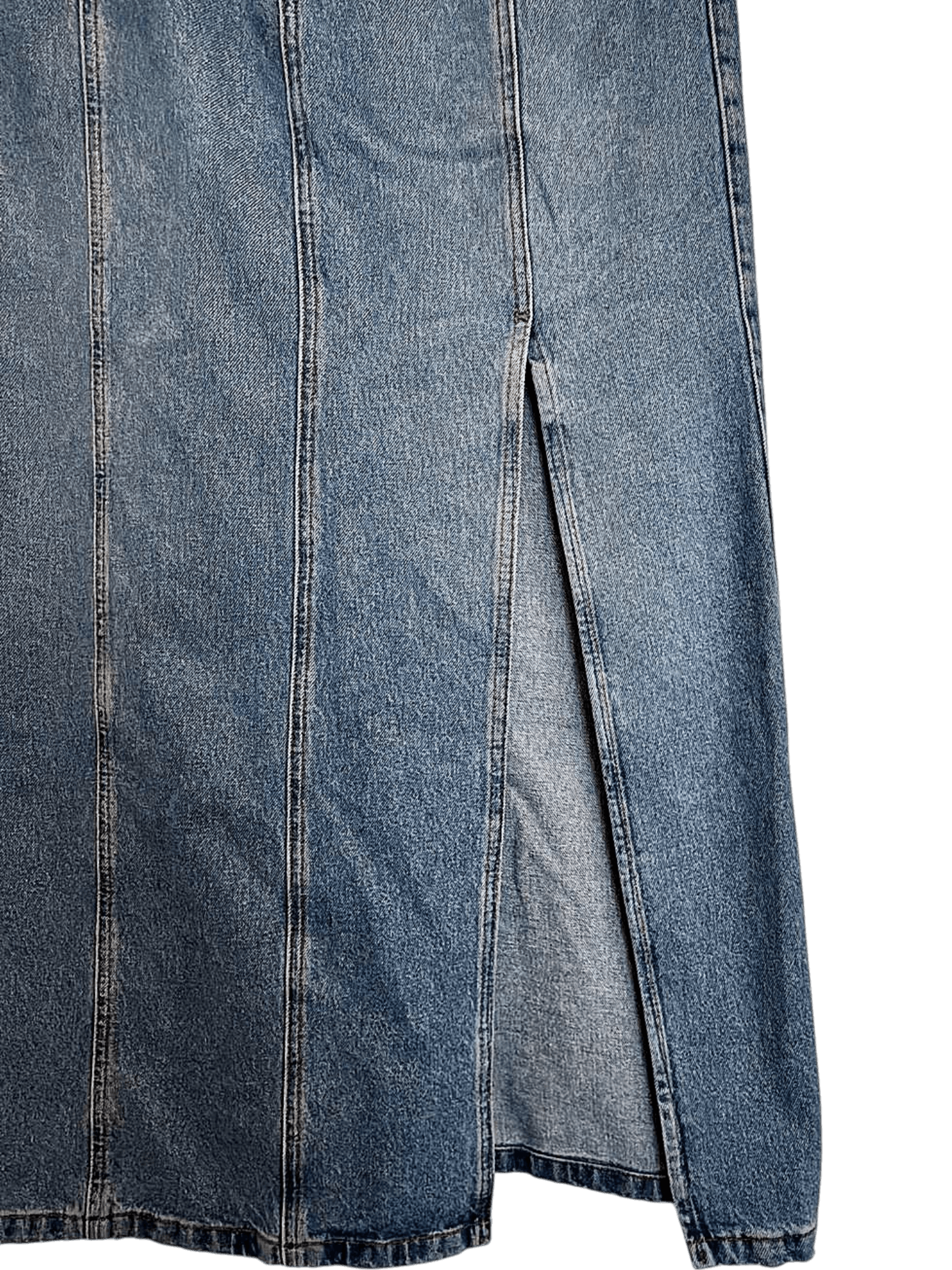 House Of Dagmar Denim Skirt Light Blue Wash 3