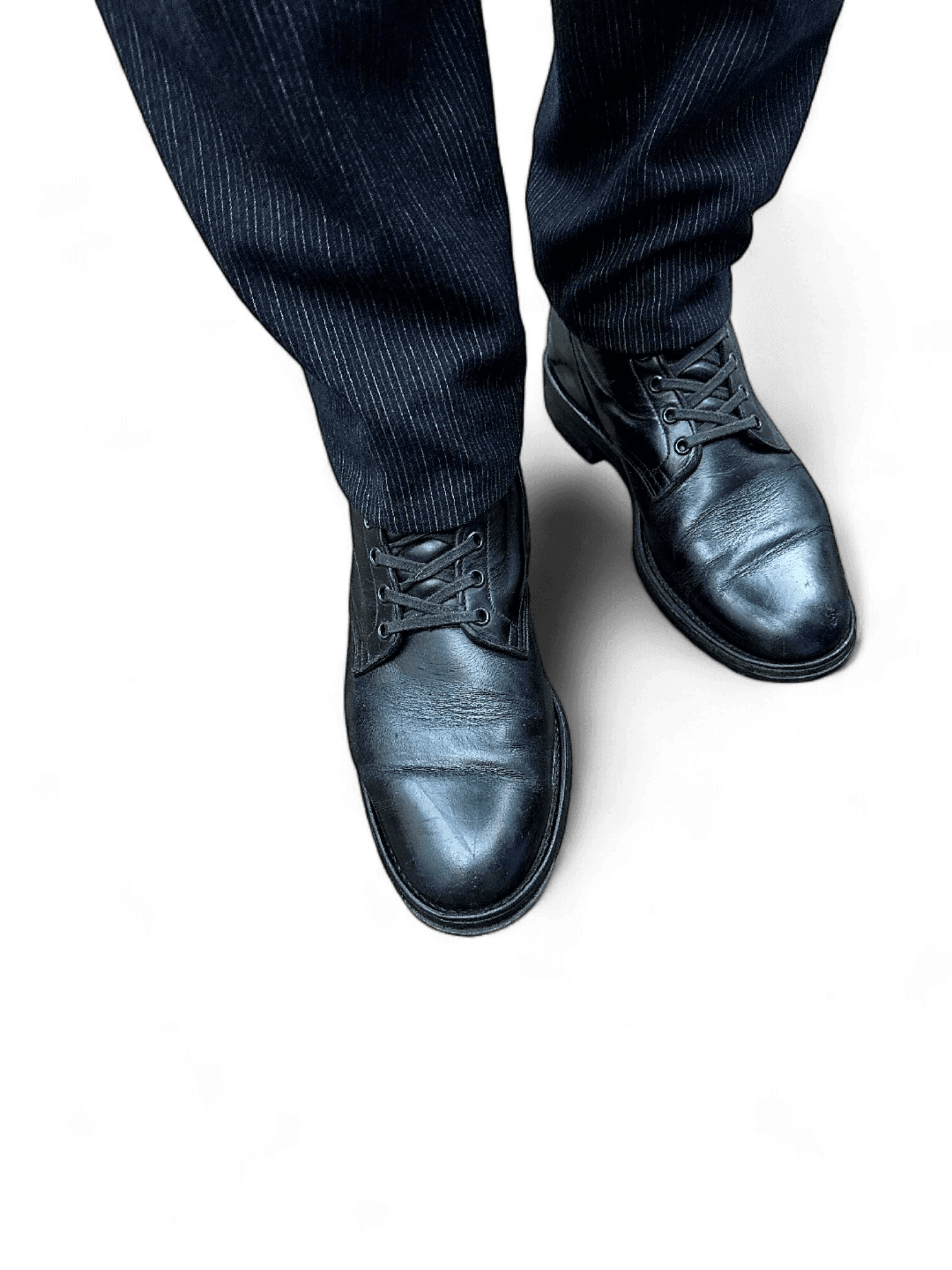 Classic Black Leather Oxford Shoes for Men 1