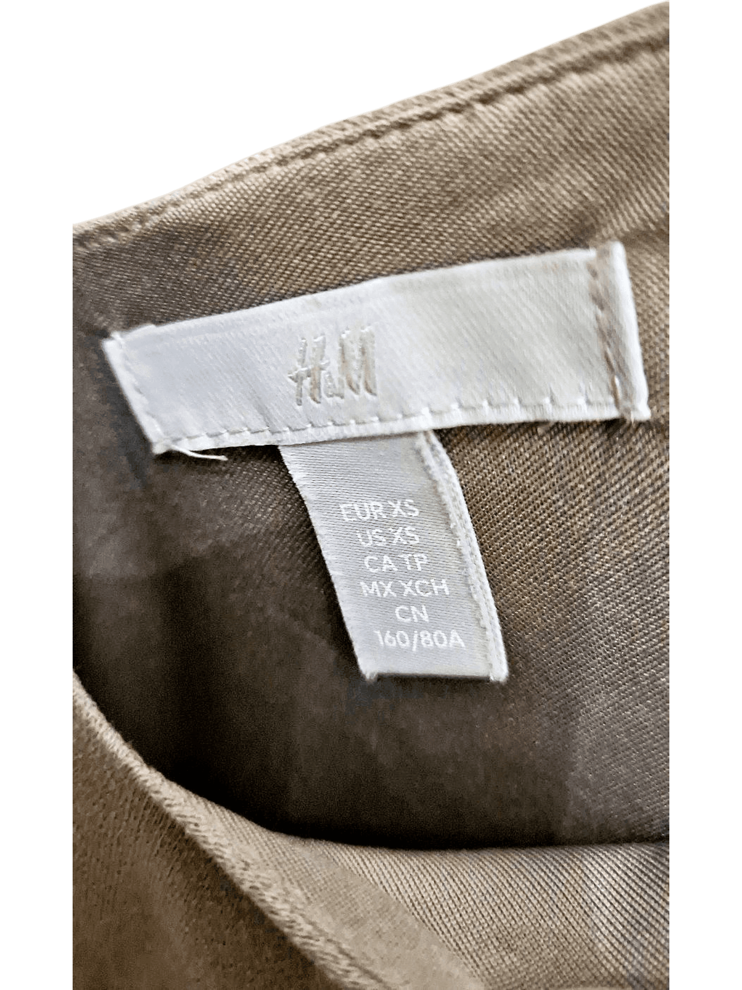 Beige V-Neck Sleeveless Sundress - Casual Summer Dress 3