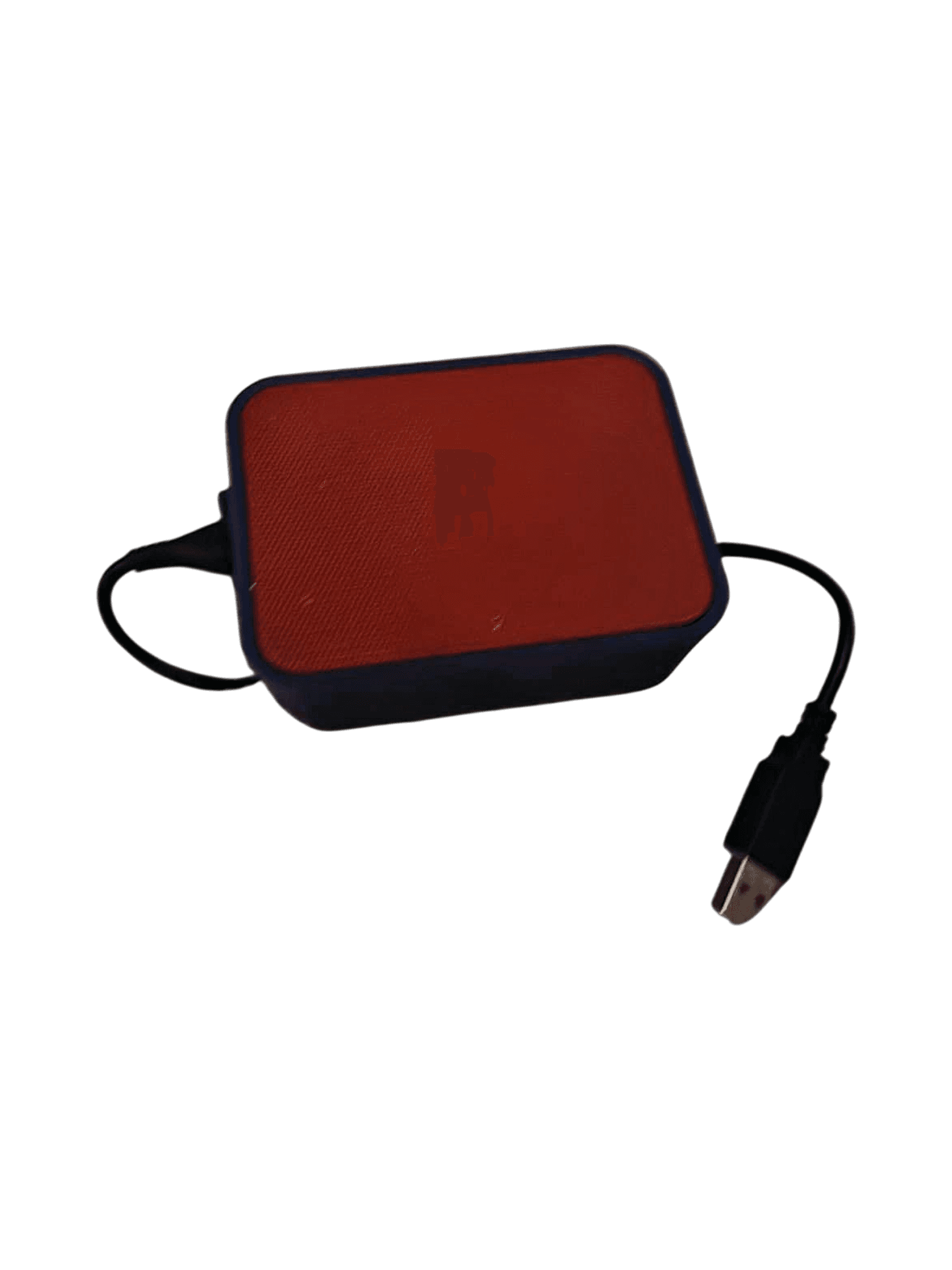 Bärbar Bluetooth-högtalare i rött och svart 1