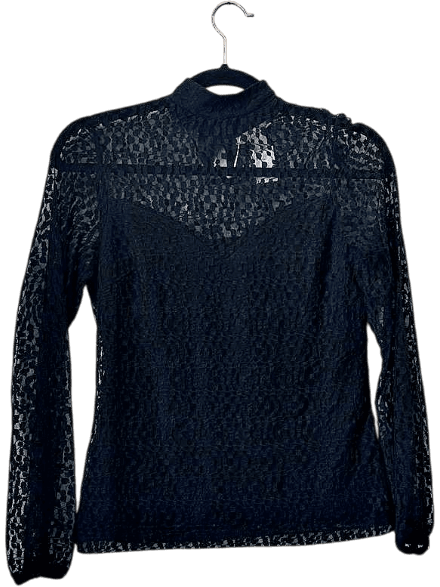 New Anna Field Black Lace Blouse - Size XS/EU 34 1