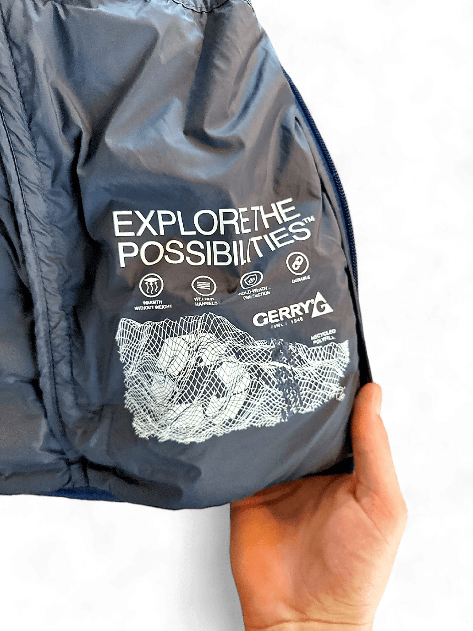 Modern Blue Gerry Puffer Jacket 1