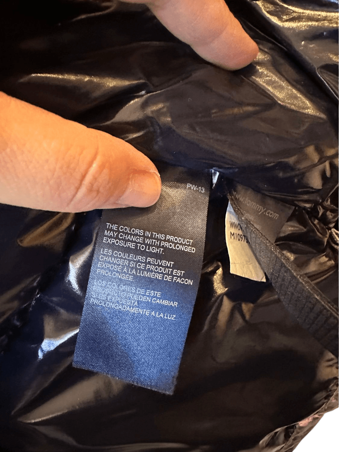 Tommy Hilfiger Metallic Purple Puffer Jacket - Size M 6