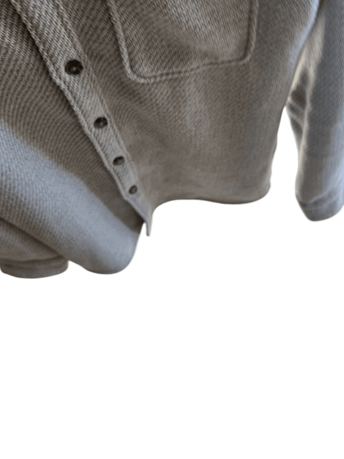 Industrie Langarm-Hemd mit Struktur - Größe M 3