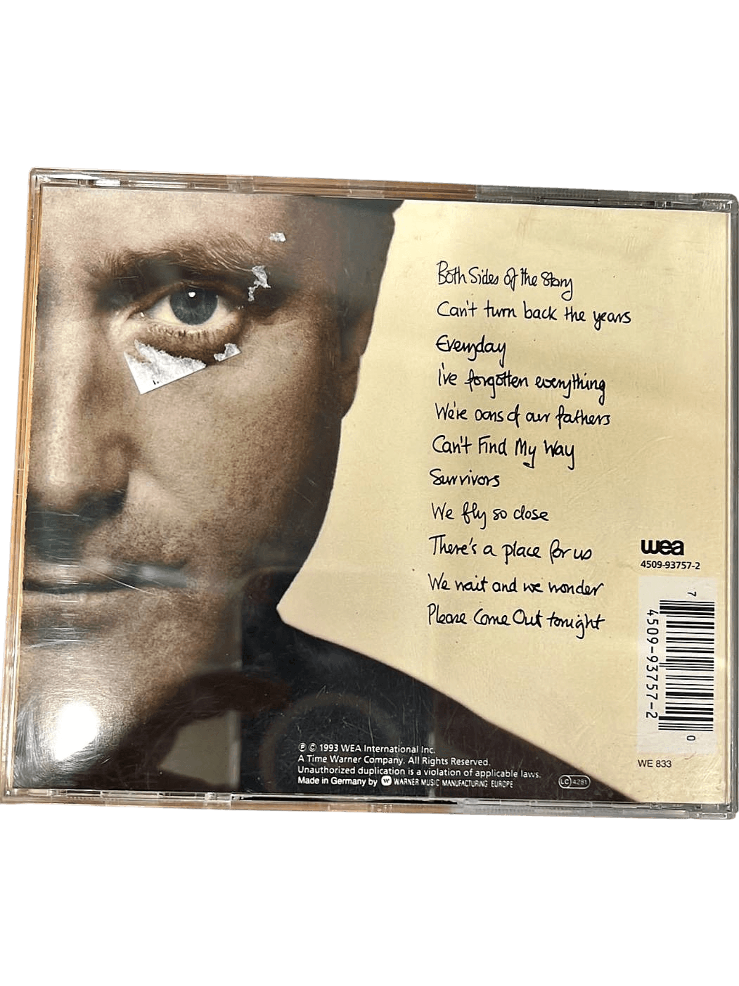 WEA - Come Out Tonight CD Album in gutem Zustand 2