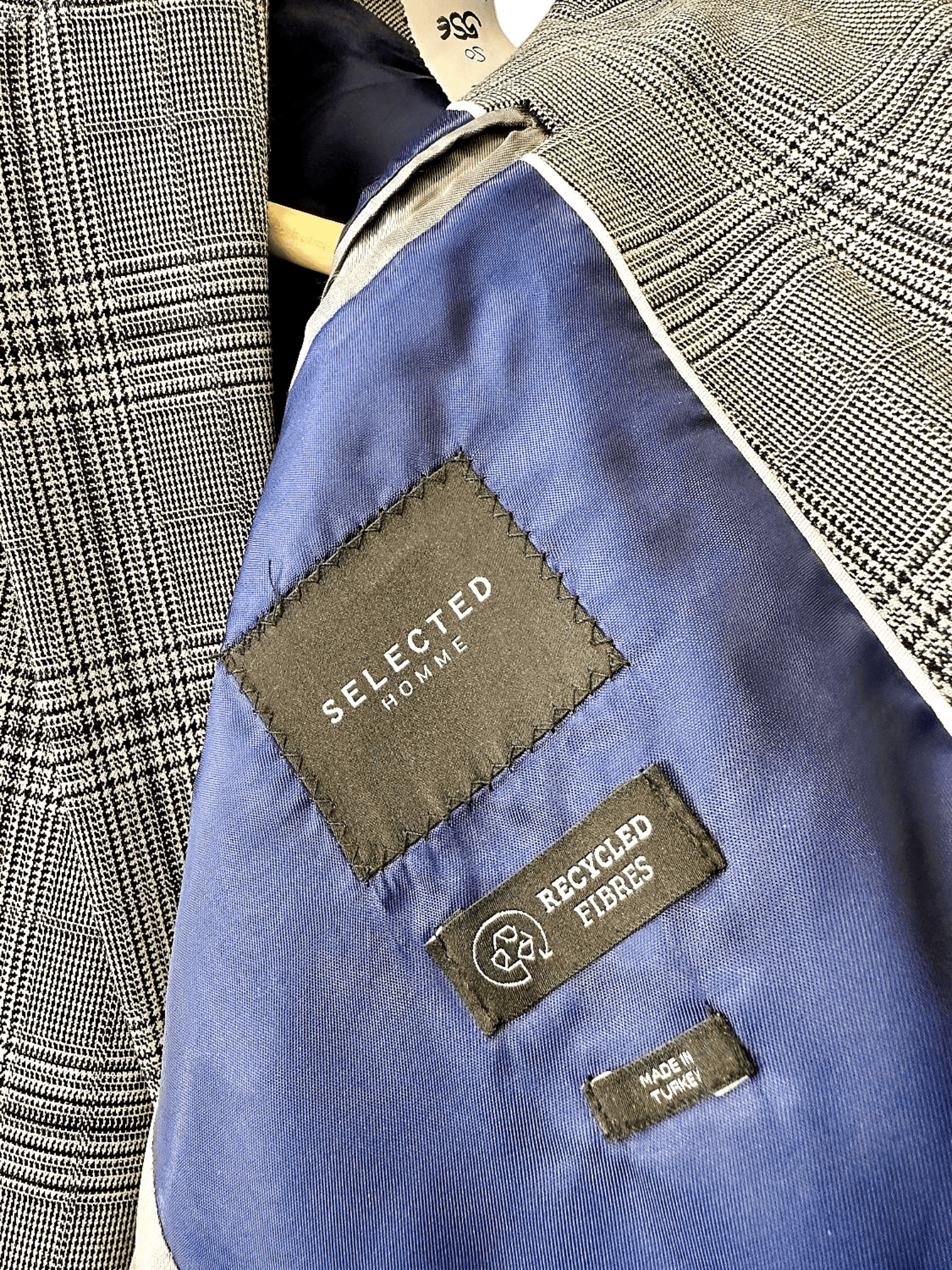 Selected Homme Grey Suit Jacket - Size 50 3