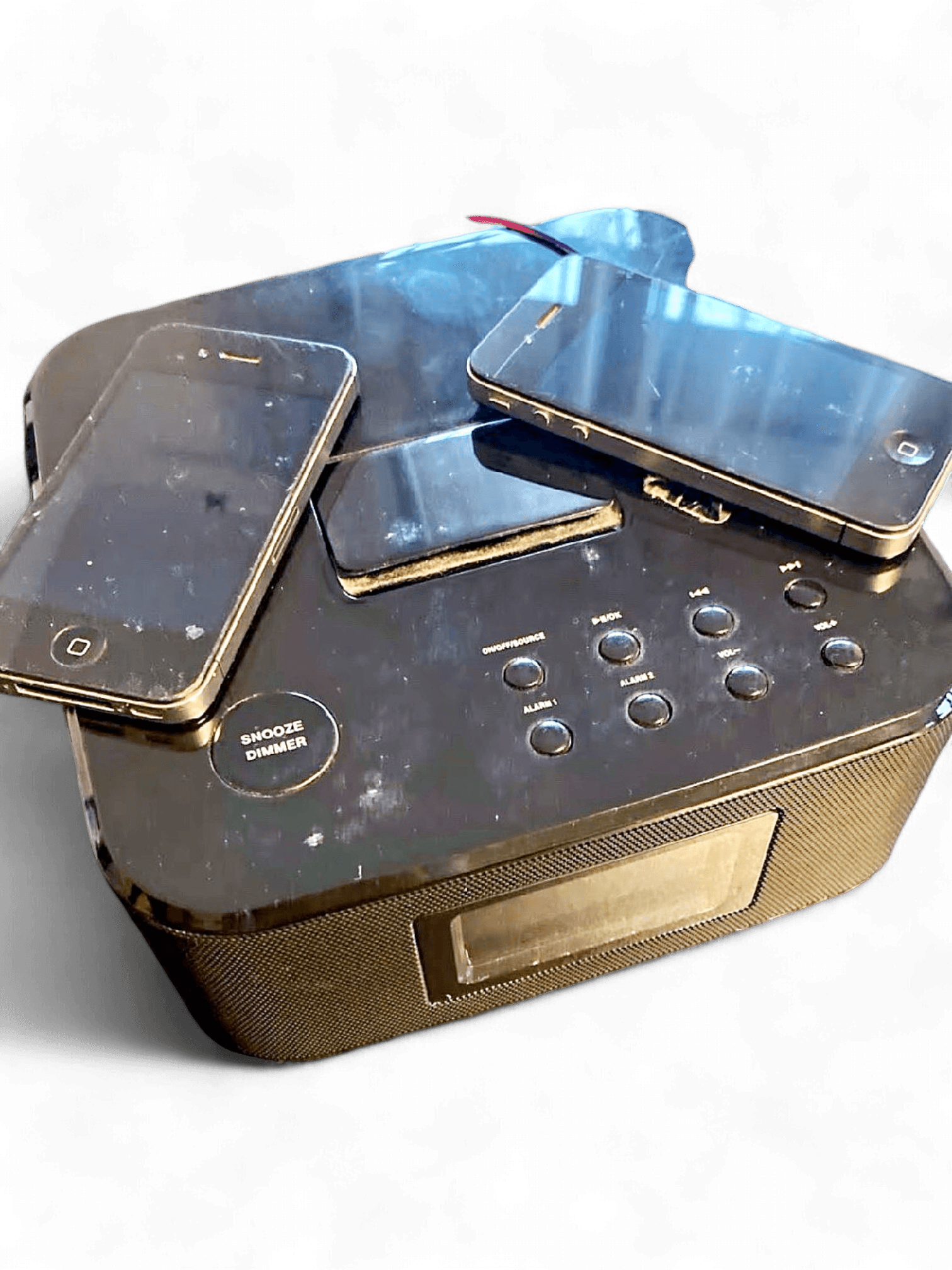 Klockradio med iPhone-docka - Perfekt för nattduksbordet 1