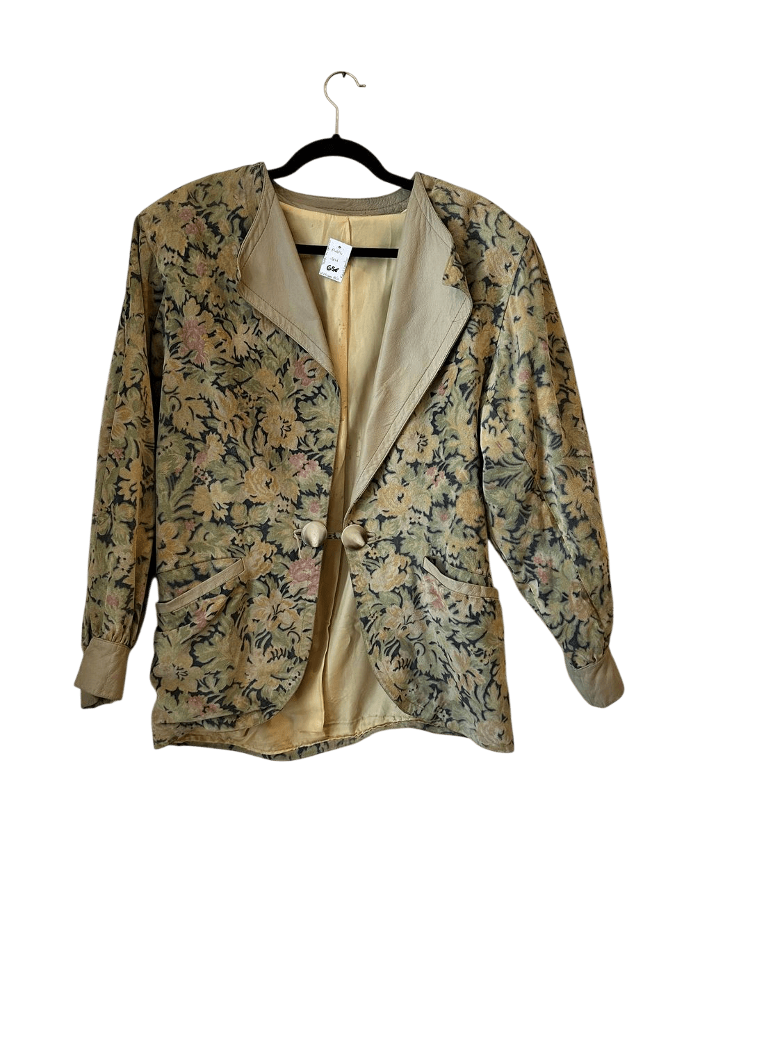 Vintage Blazer mit Blumenmuster - Made in Italy 2