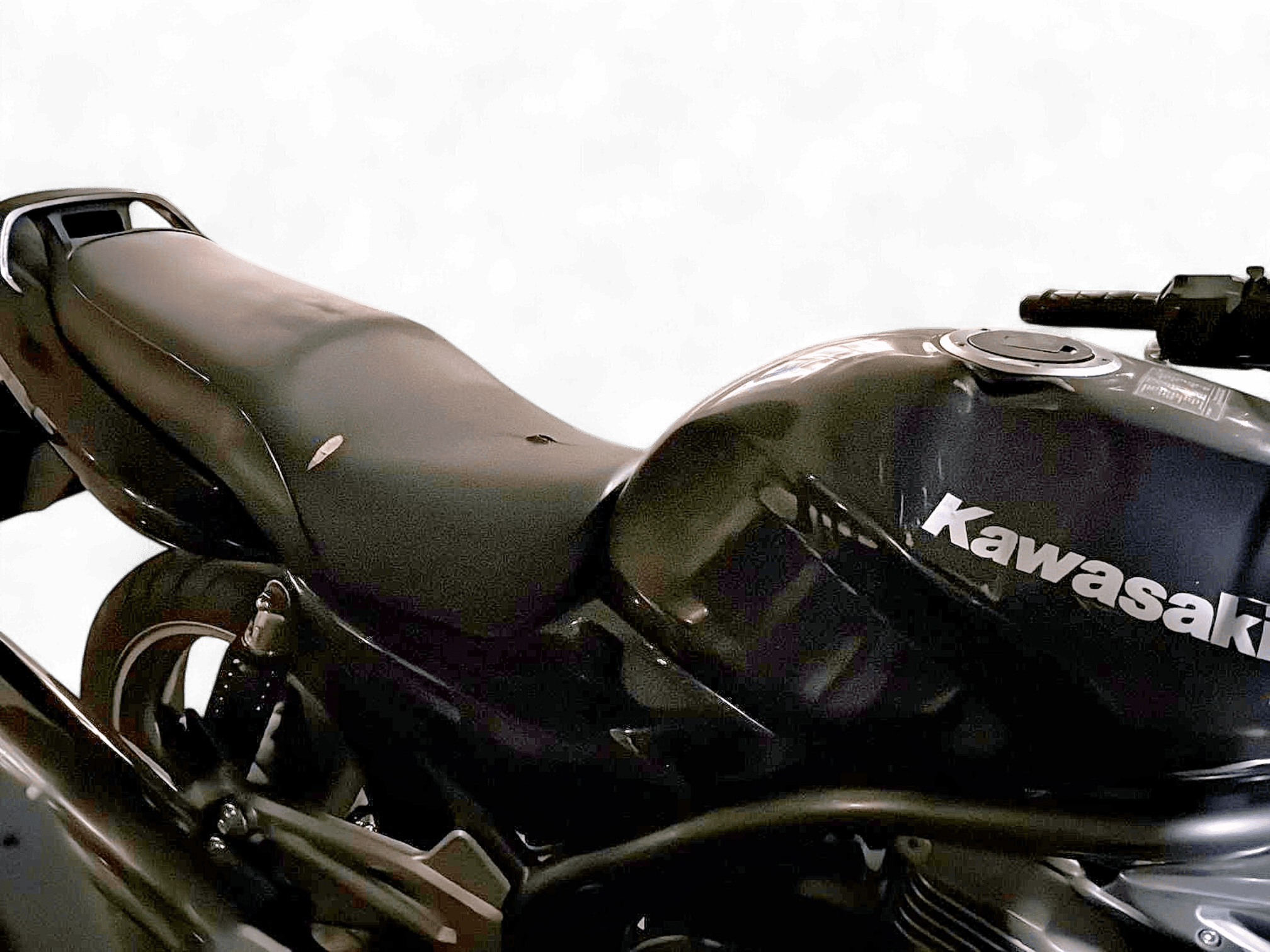 Kawasaki Motorcycle - Black Sport Bike 1