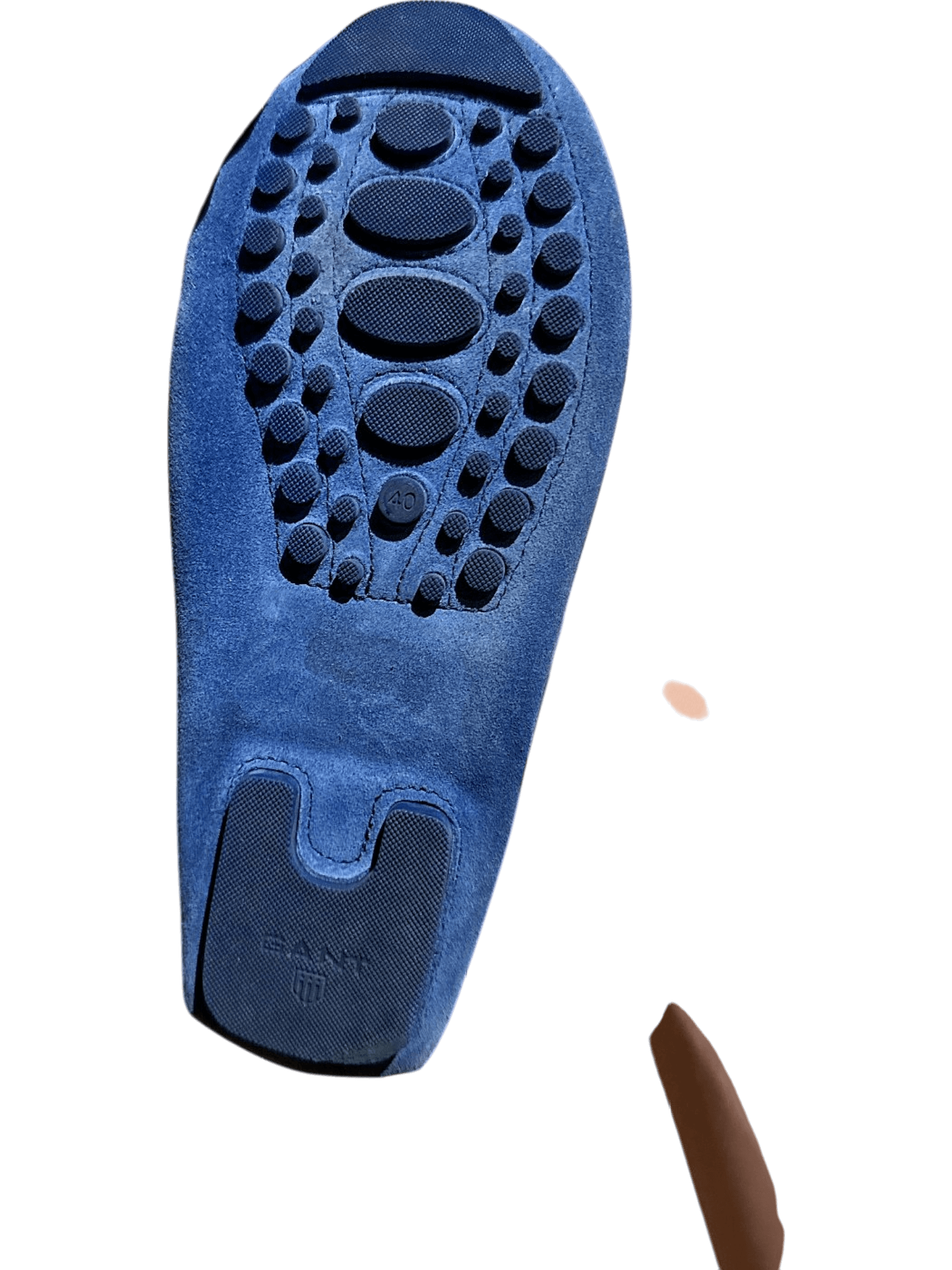 GANT Blue Suede Loafers - Size 40 3