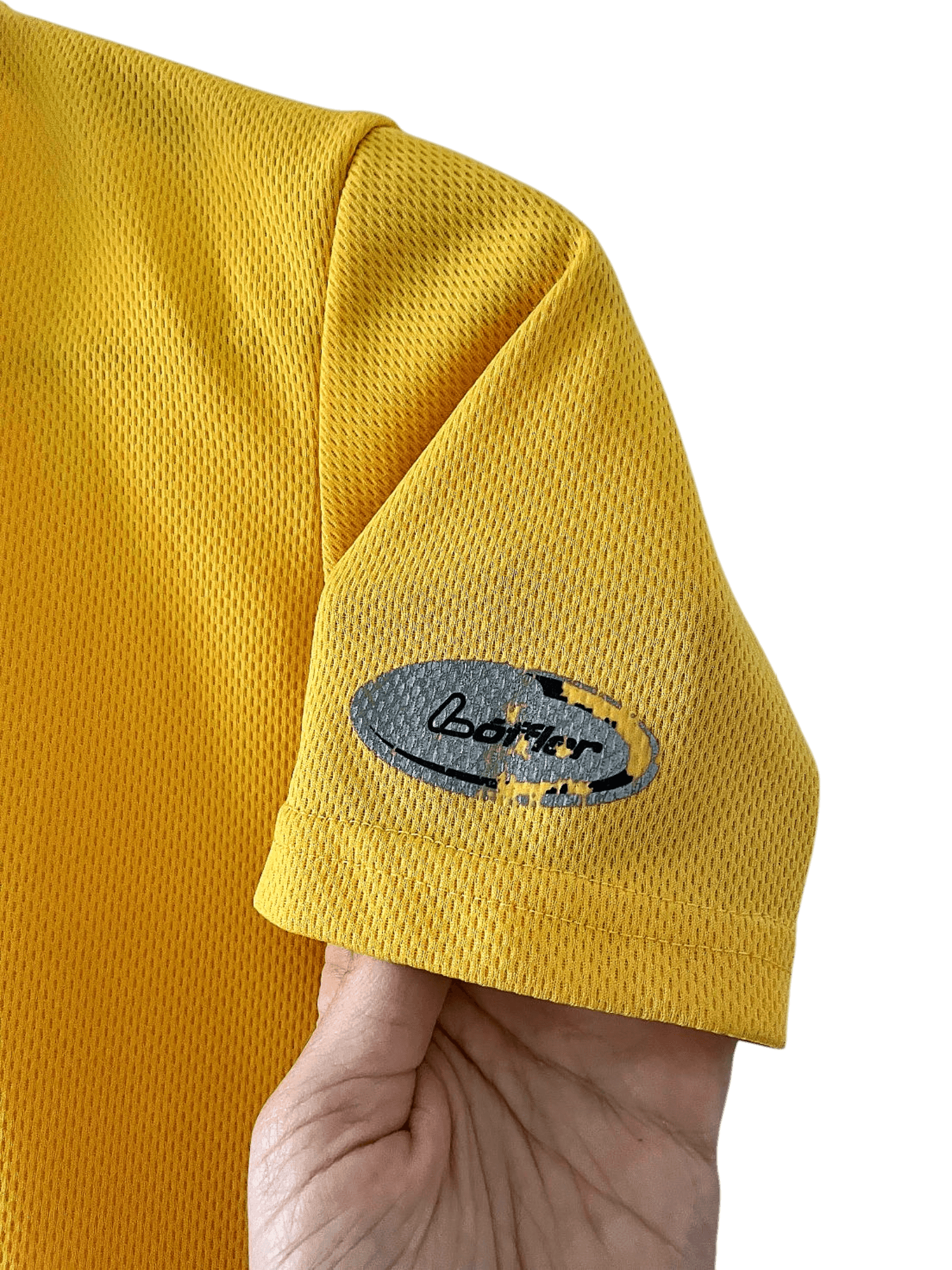 Gelbes Bontex Radtrikot - Größe K 2