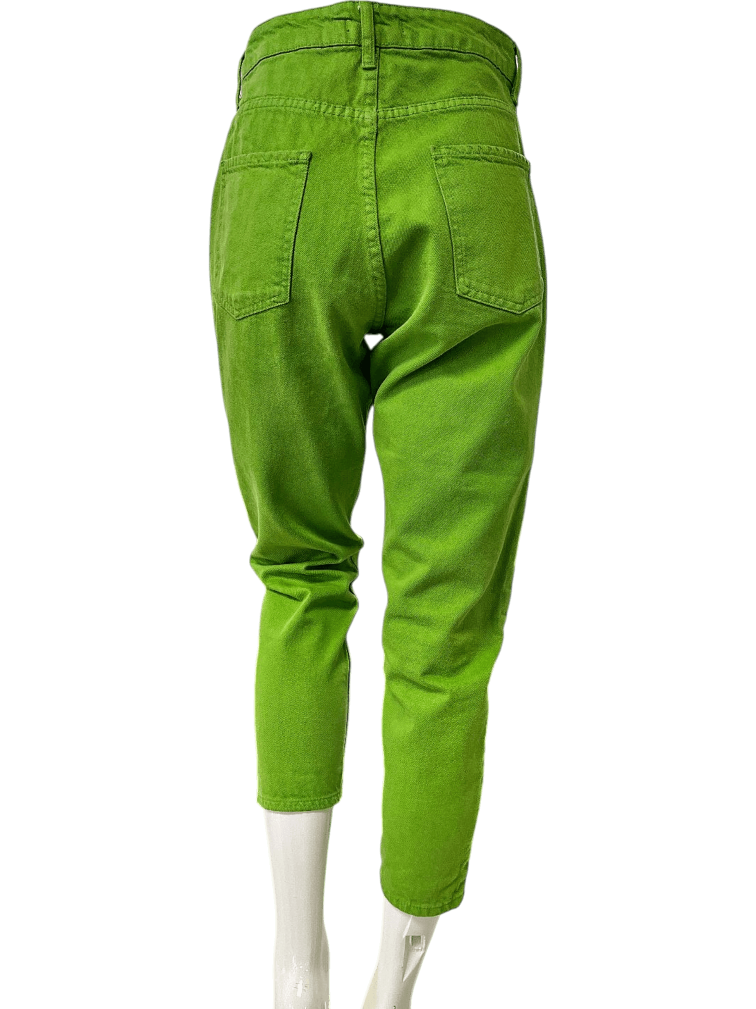 Barley Denim Grüne Jeans - Größe EUR 40 2