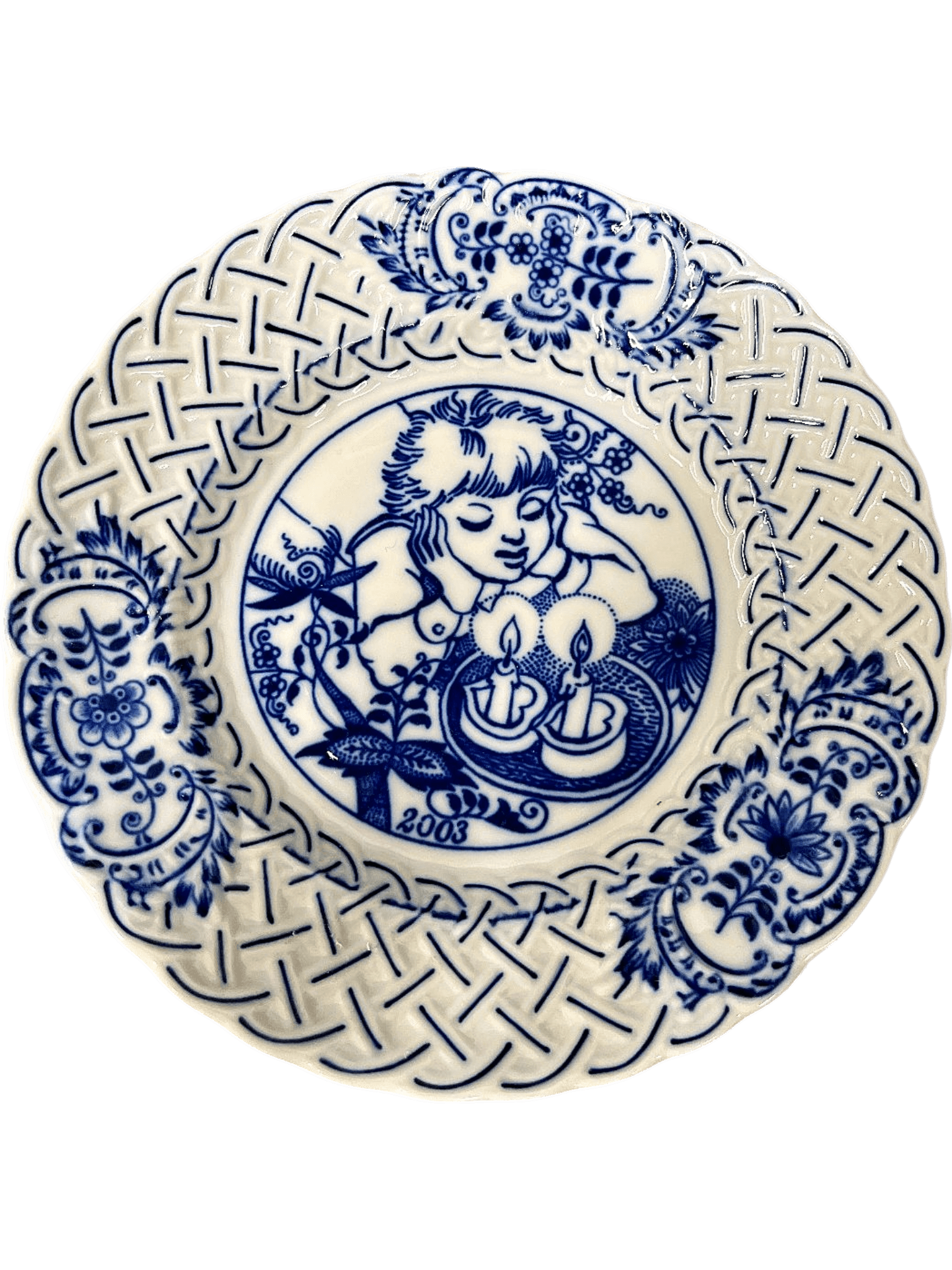 Original Bohemia Weihnachts-Teller 2003 1