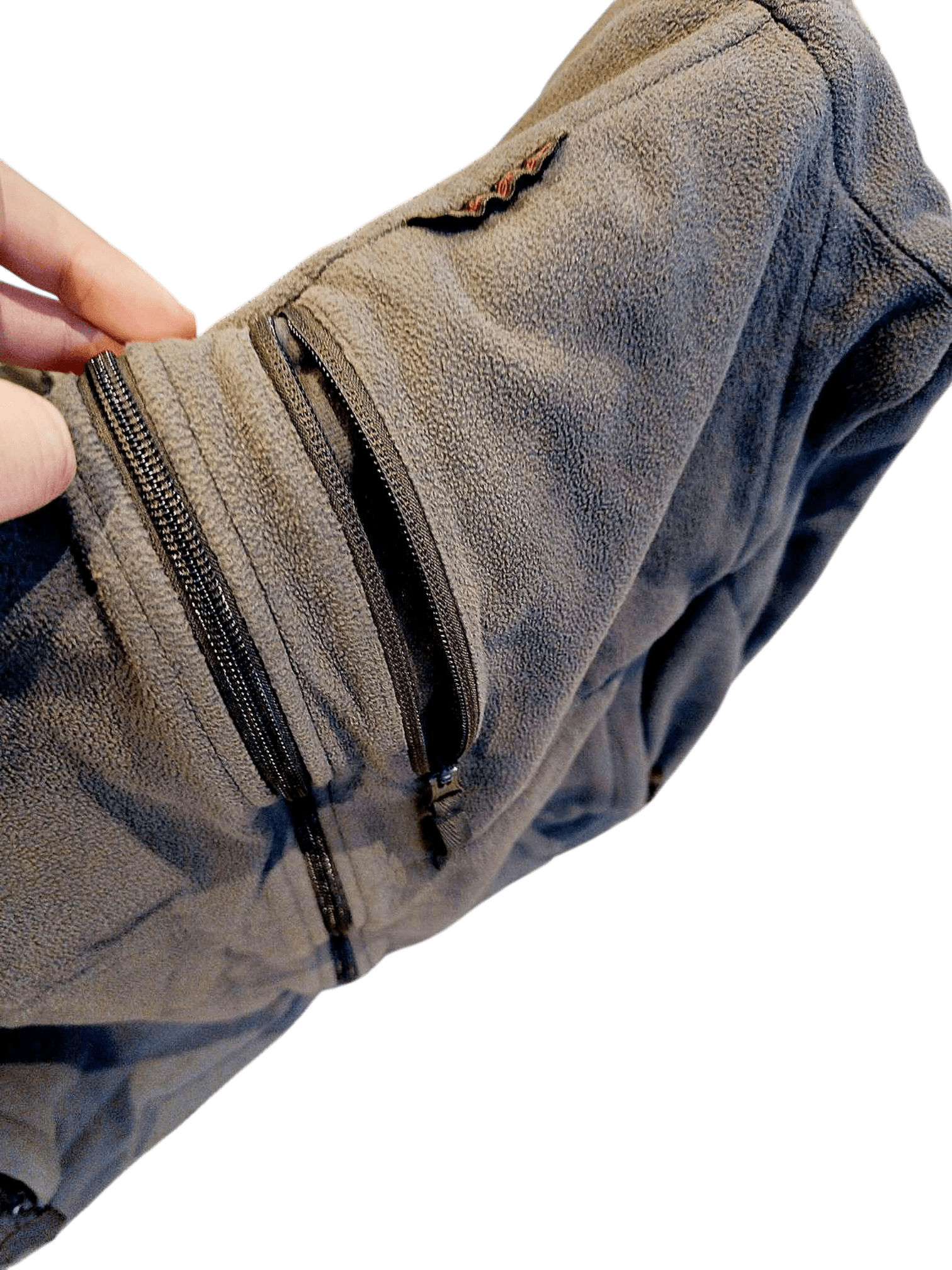 Decathlon Quechua Grey Fleece Jacket - Size EU L/US M 7