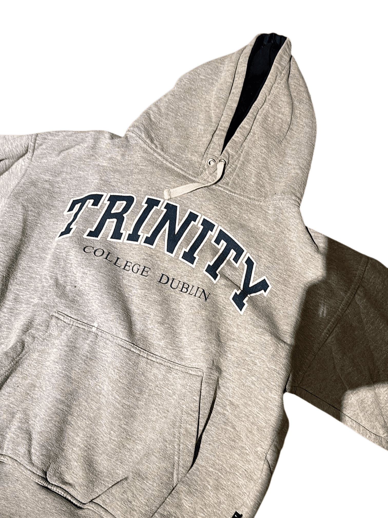 Trinity College Dublin Grey Hoodie - Size S 2