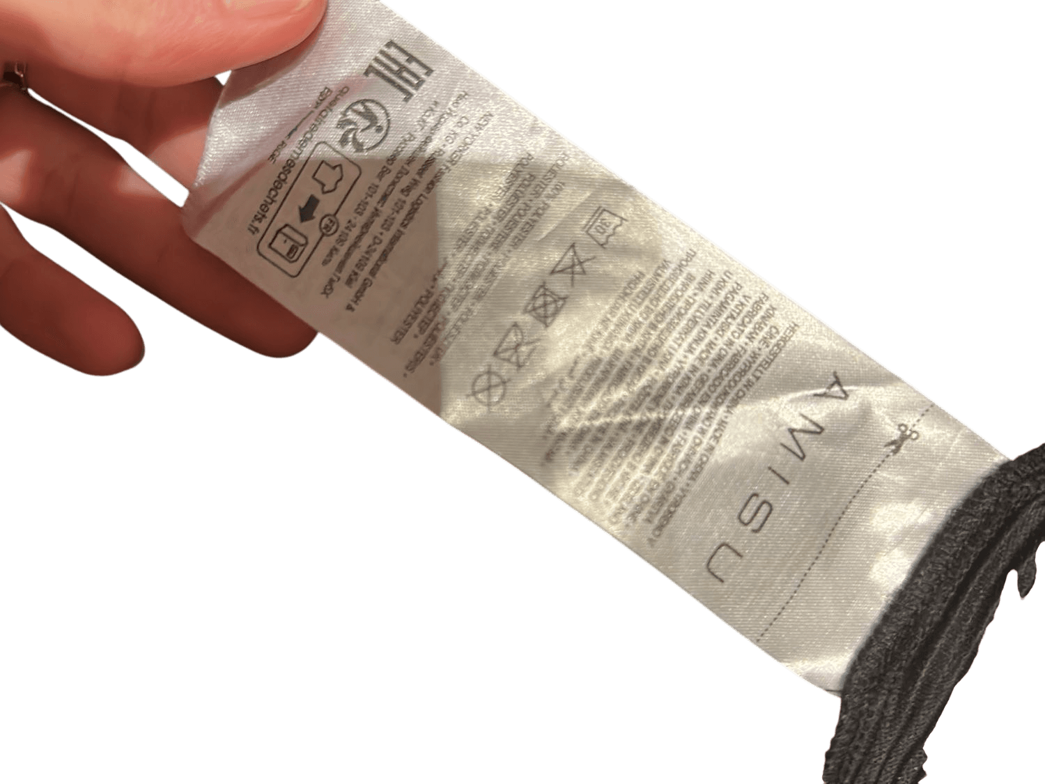 Amisu Black Pleated Button-Down Shirt - Size S 5