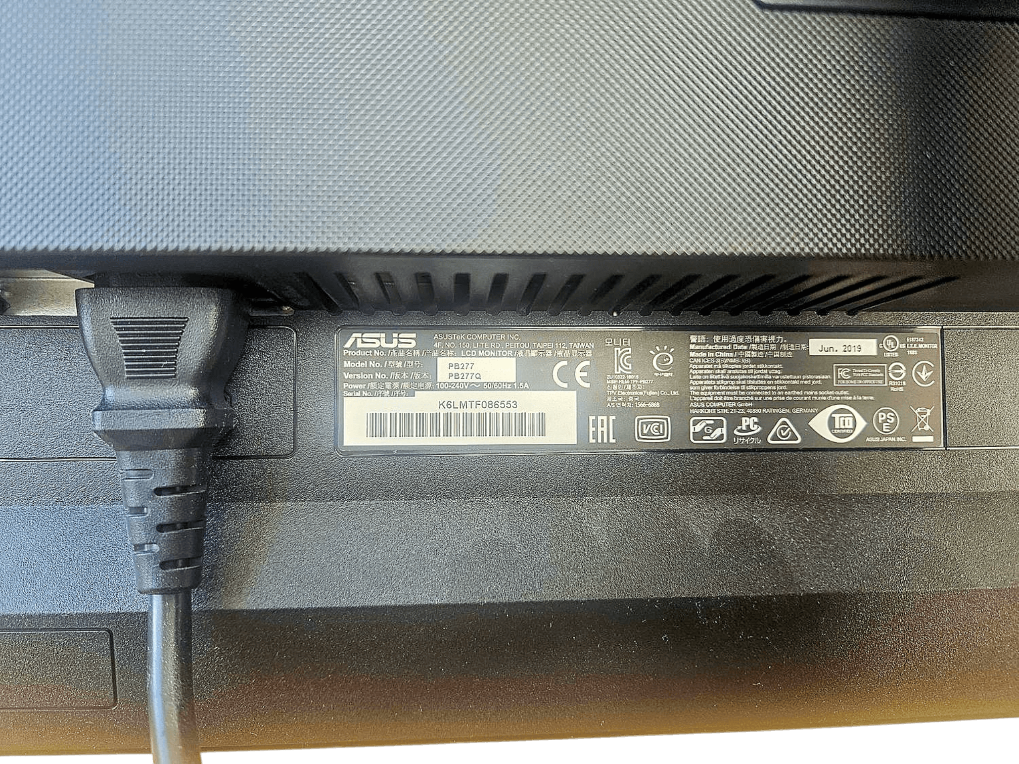 ASUS PB277 27 Zoll Monitor mit HDMI und DVI Anschlüssen 4