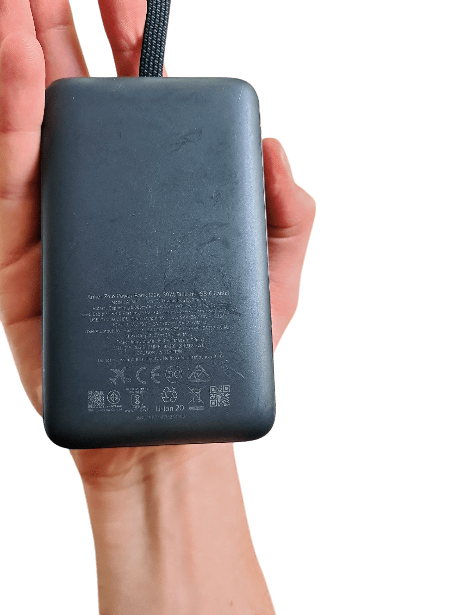 Anker Zolo Power Bank 20000mAh, 30W USB-C Portable Charger 1