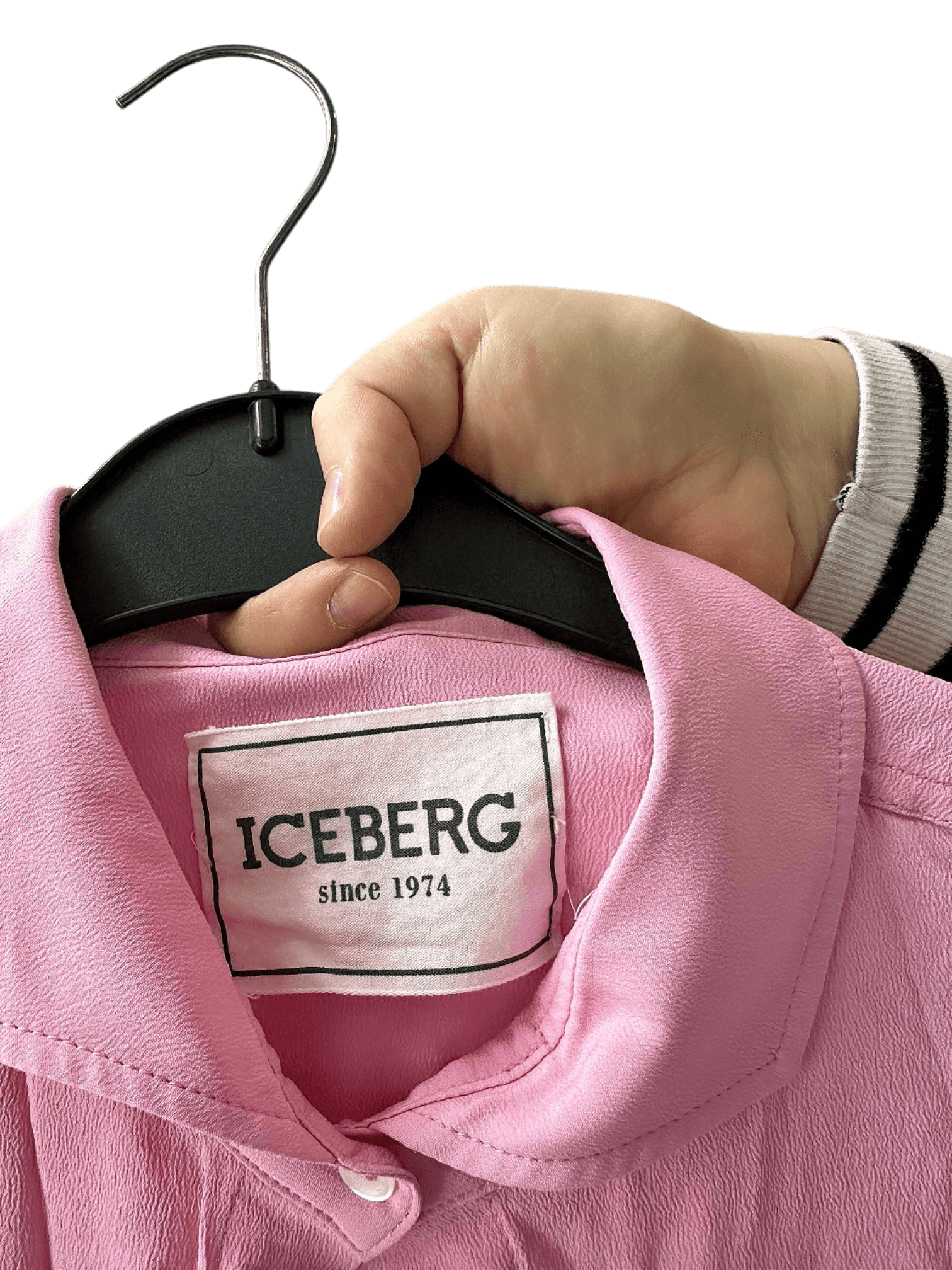 Iceberg Pink Button-Down Shirt 3