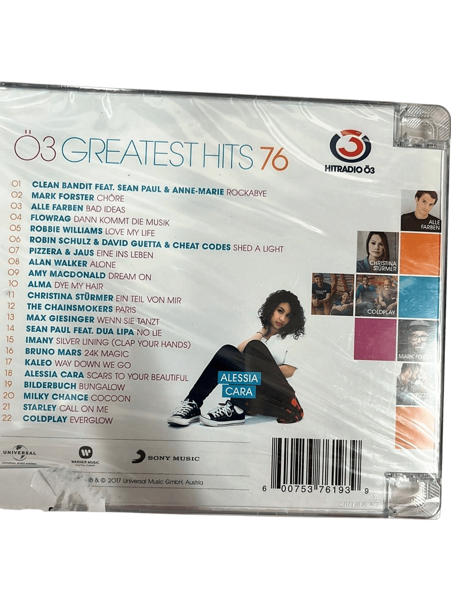 Ö3 Greatest Hits 76 - Hitradio Ö3 Compilation CD mit Top-Hits 2