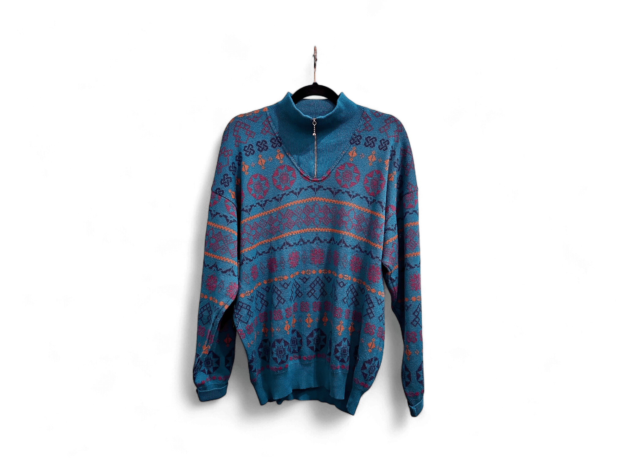 Vintage 80s Merino Wool Sweater 1