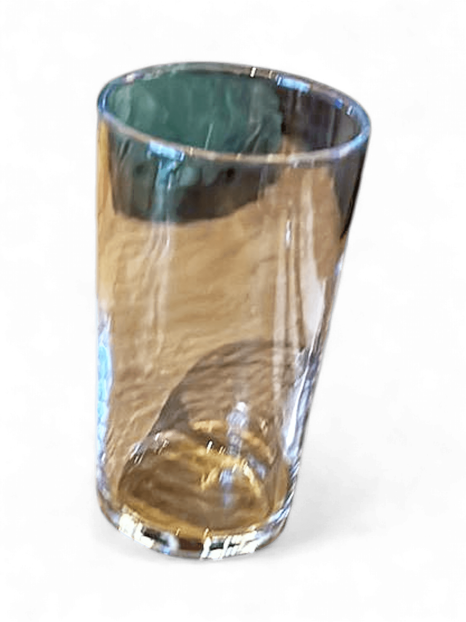 Clear Glass Tumbler - Simple Drinking Glass 6