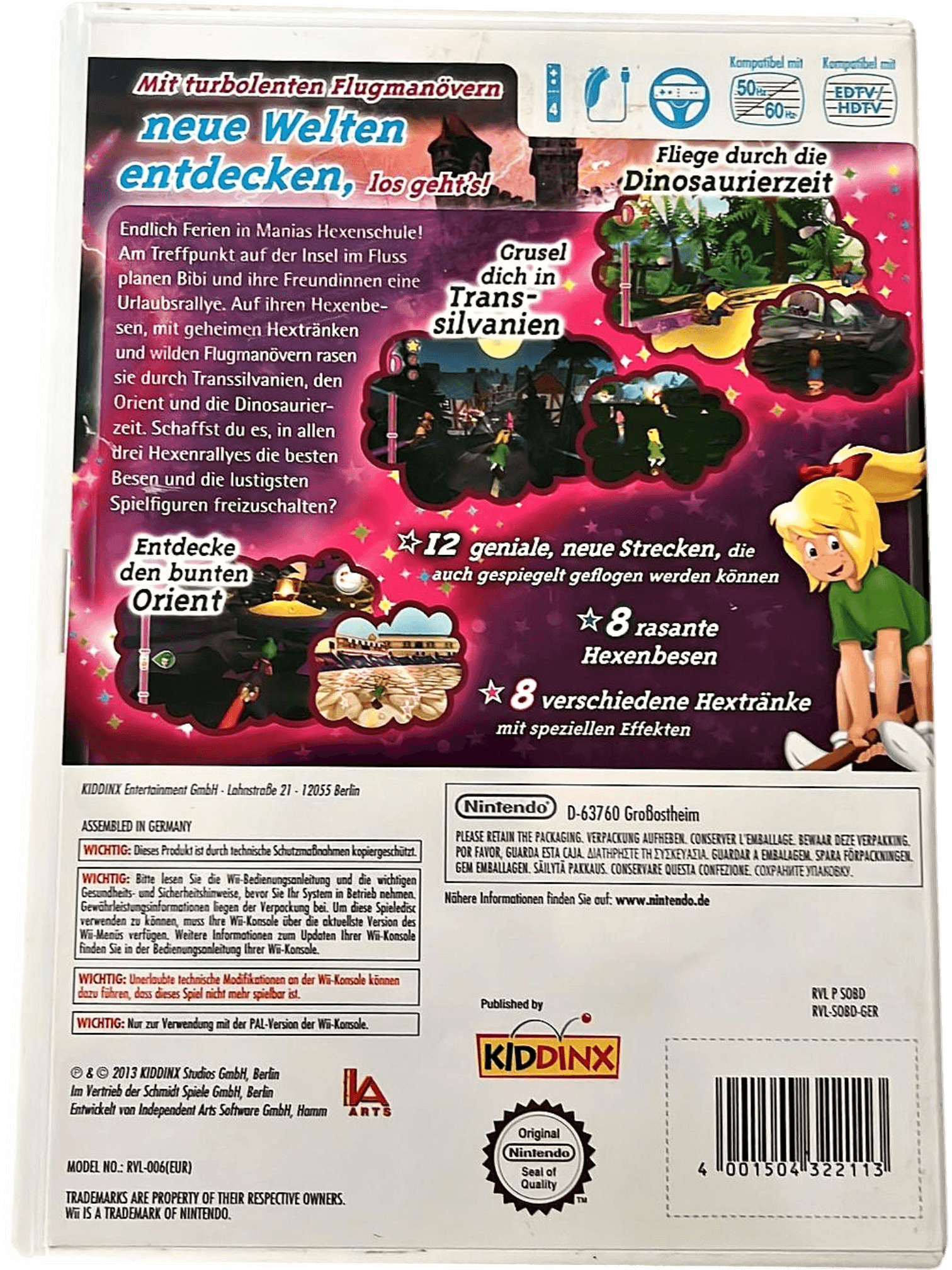 Bibi Blocksberg: Das große Hexenbesen-Rennen 2 für Nintendo Wii 2