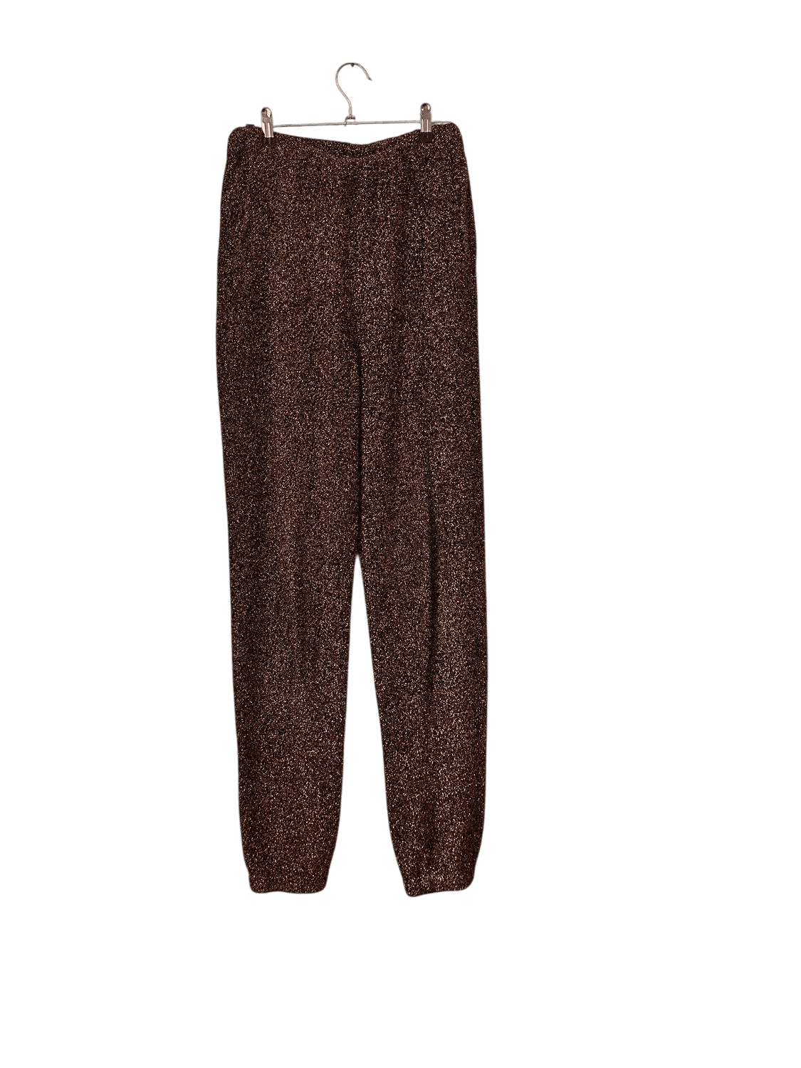Aniye By Metallic Bronze Knit Sweatpants - Size S 2