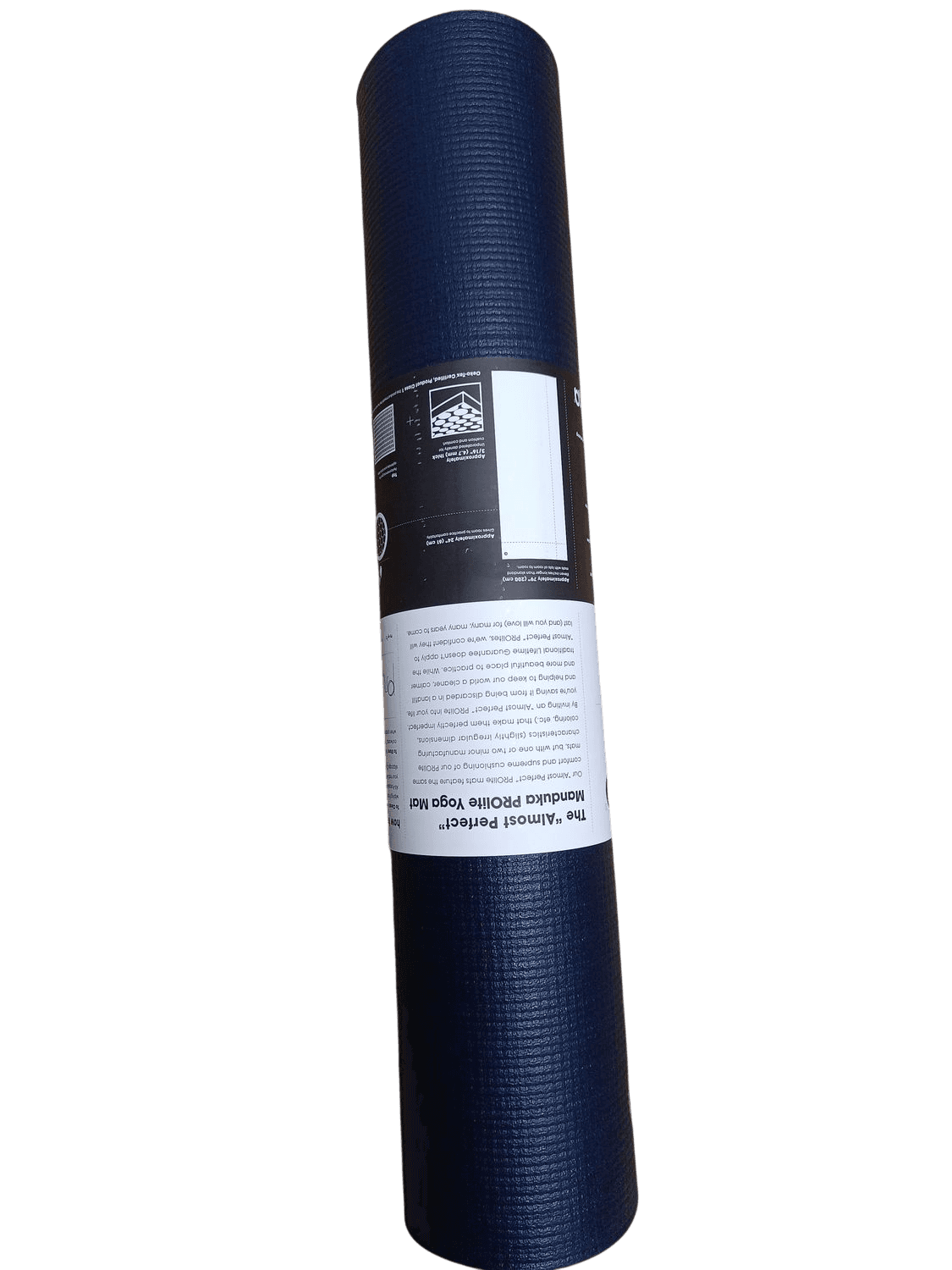 Navy Blue Yoga Mat - Textured Non-Slip Exercise Mat 2