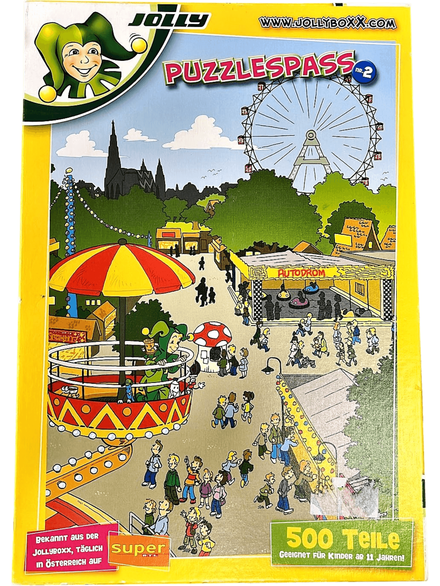 Jolly Puzzlespass Nr. 2 - Kinderpuzzle mit 500 Teilen 1