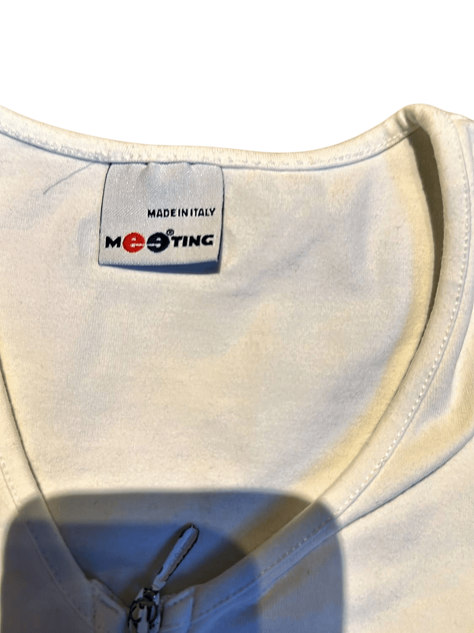 Meeting Damen Kurzarm-Oberteil mit Reißverschluss - Made in Italy 3