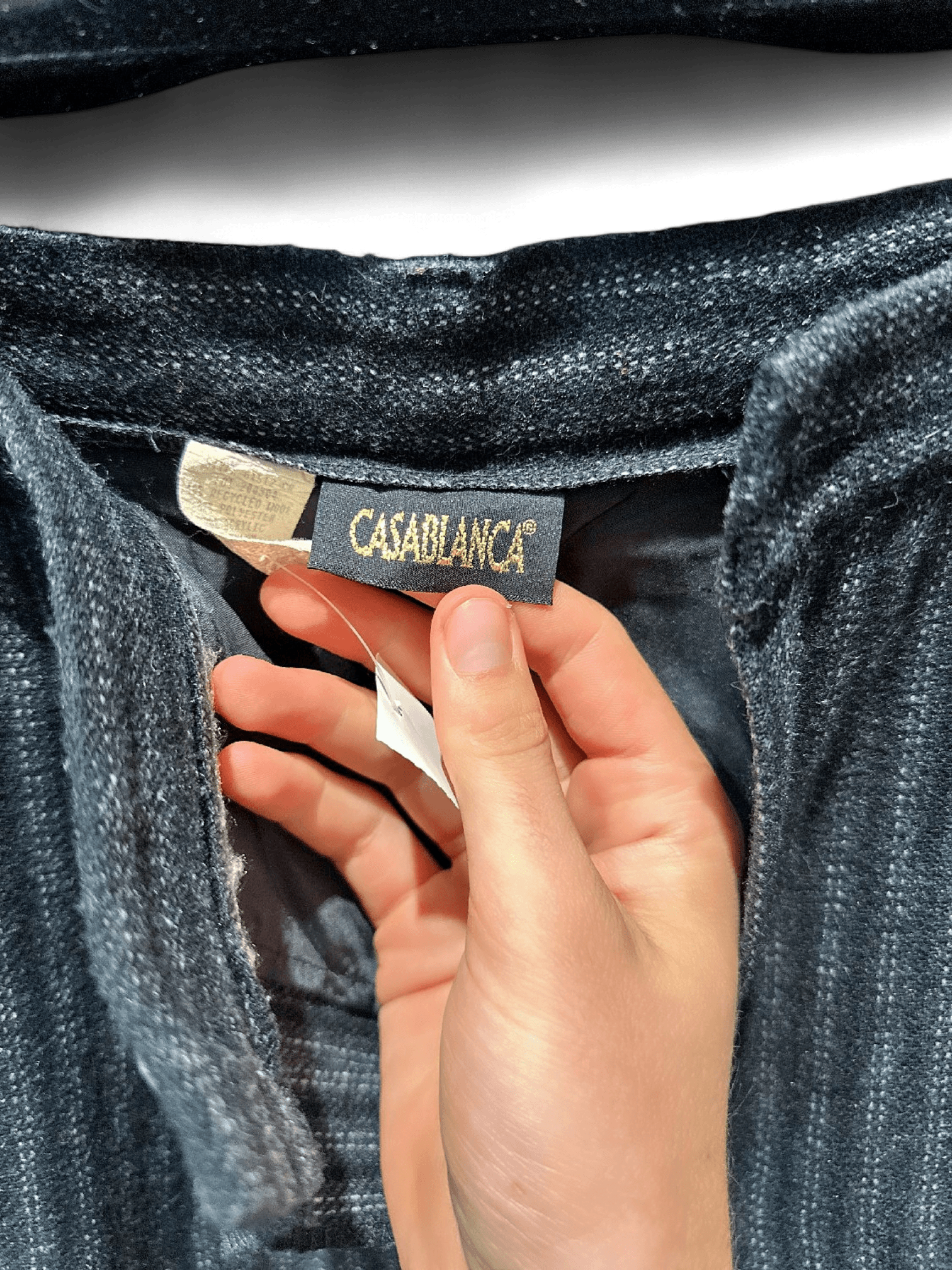 Stylish Striped Gray Trousers 1