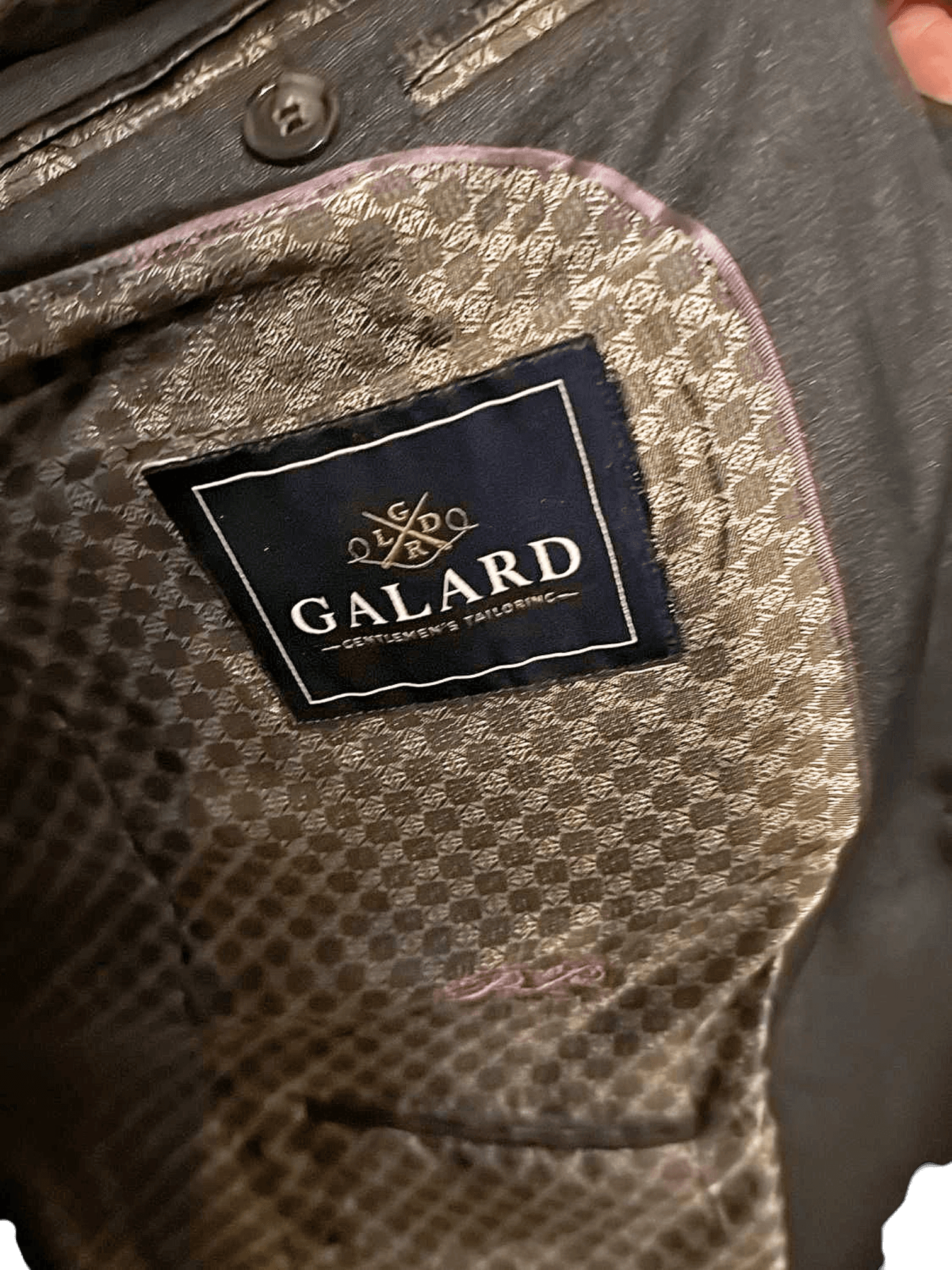 Galard Men's Grey Blazer - Professional Tailored Jacket 3