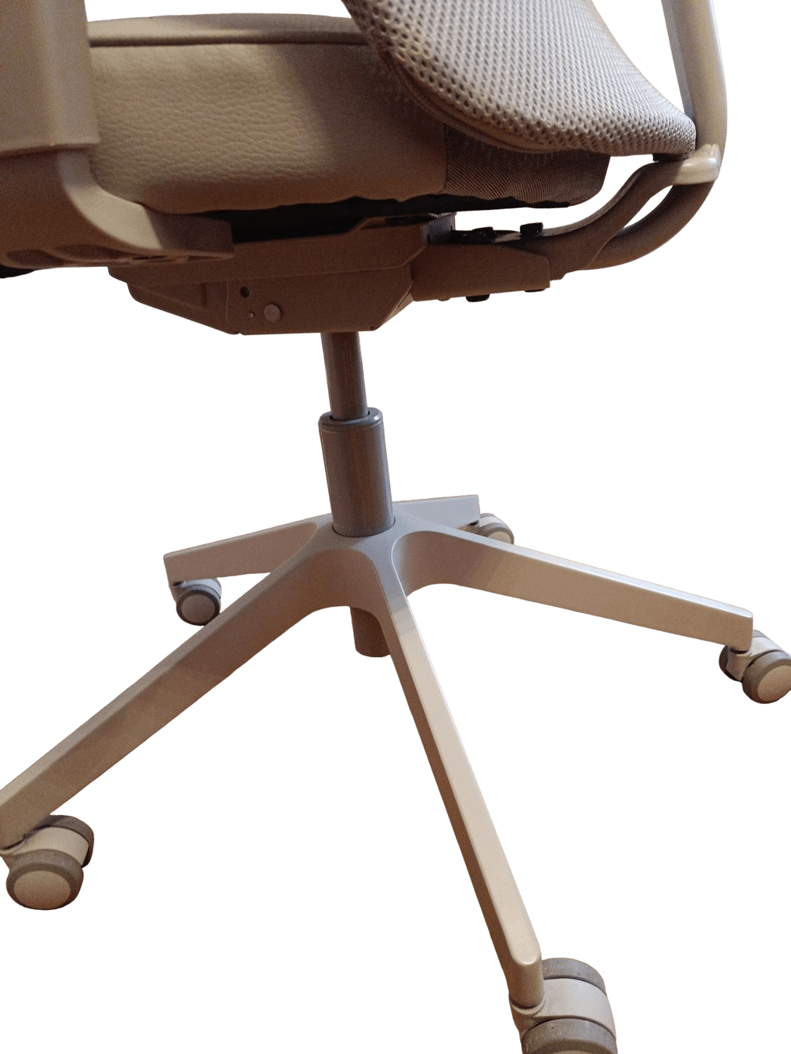 Ergonomic Mesh Office Chair with Headrest - Grey/White 10