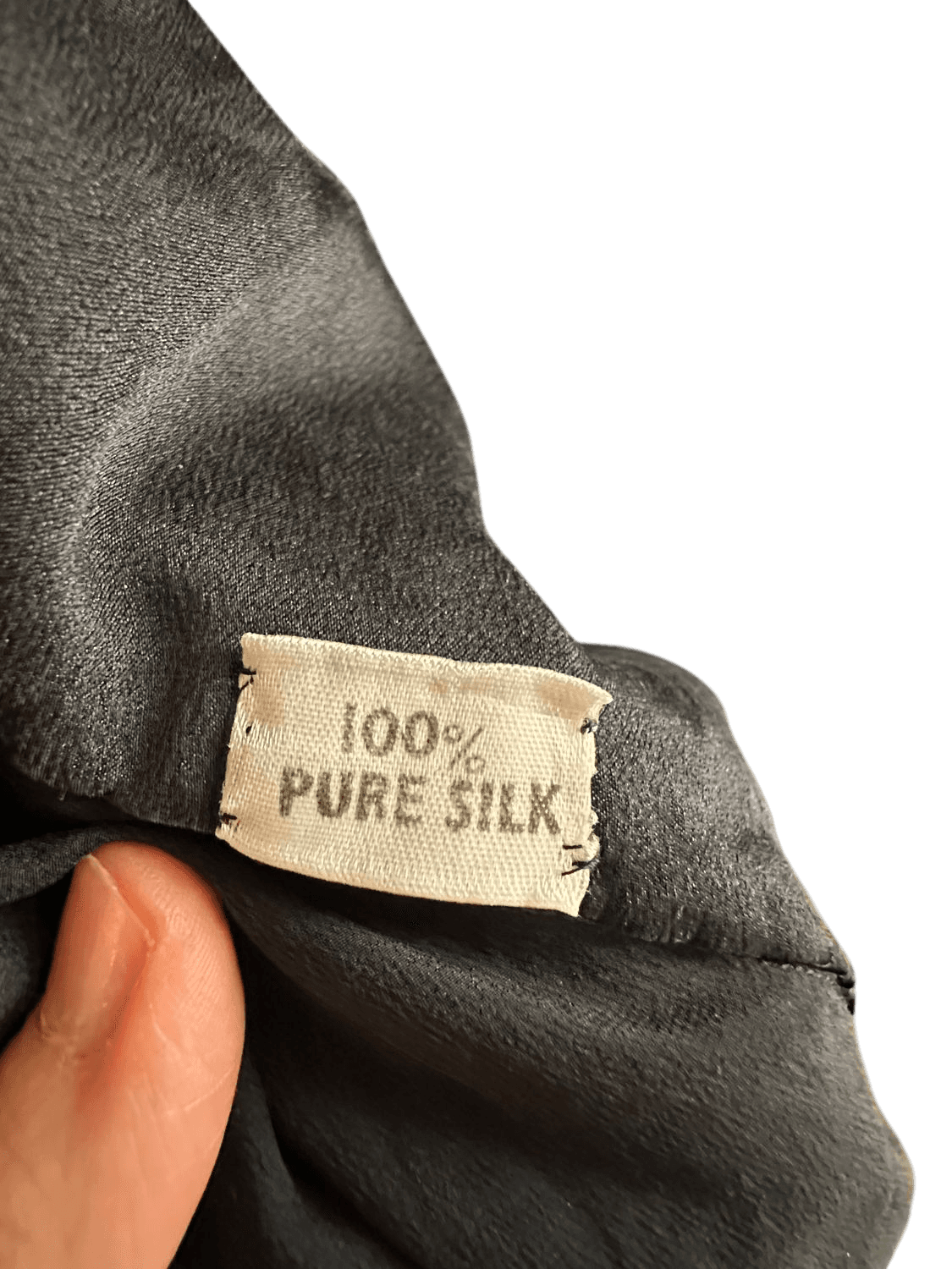 Vintage 70s Fita Rossi Black Silk Beaded Jumpsuit - Italian Alta Moda 5