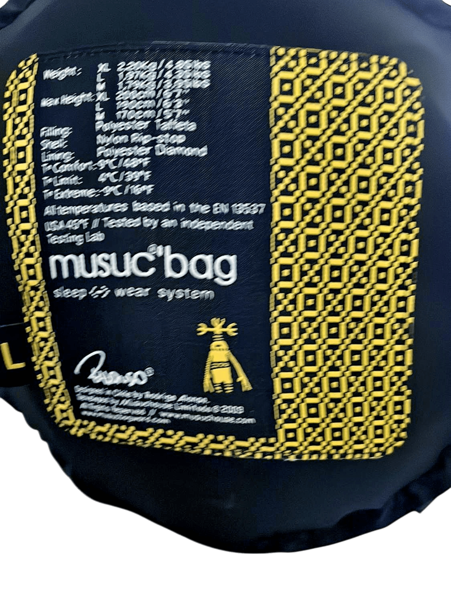 Musuc Bag Schlafsack - Der Schlafsack mit Armen und Beinen  Outdoor 2