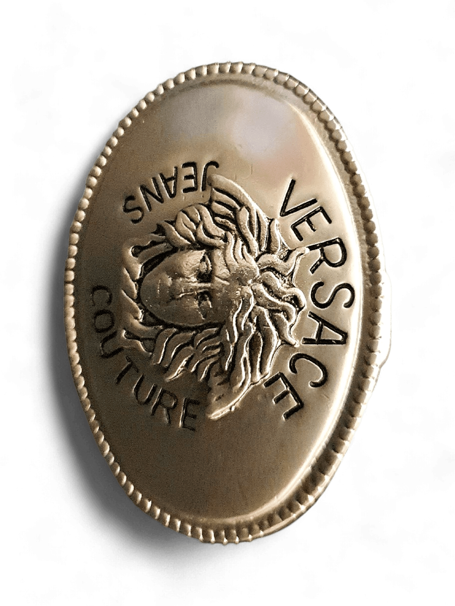 Versace Black Belt with Bold Medusa Buckle 1