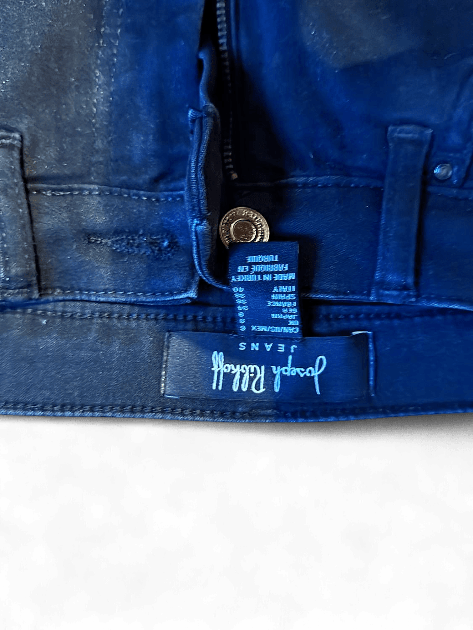 Joseph Ribkoff Black Jeans - Size S - High Rise Straight Leg 2